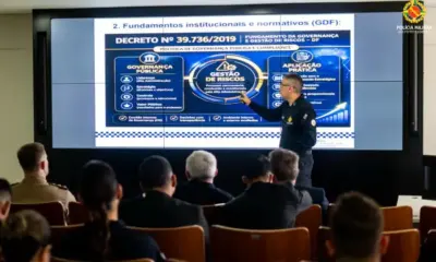 PMDF Recebe Visita Técnica da Casa Militar do Tocantins para Intercâmbio sobre Gestão de Riscos