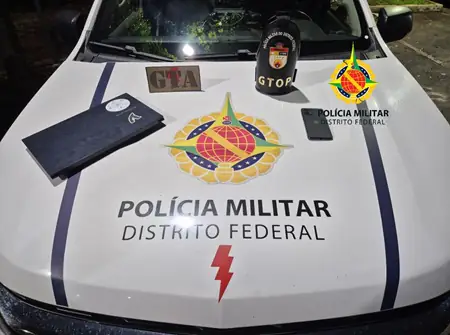 PMDF prende casal após roubo no Guará II; um dos detidos tem mais de 15 passagens pela polícia