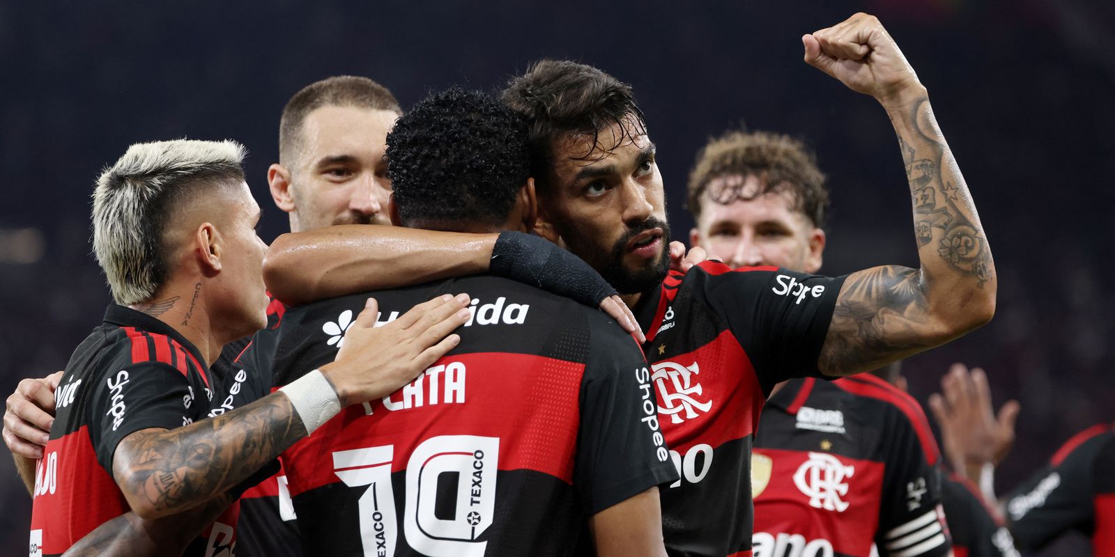 Flamengo supera Santos de virada e vence por 3 a 1 no Brasileirão