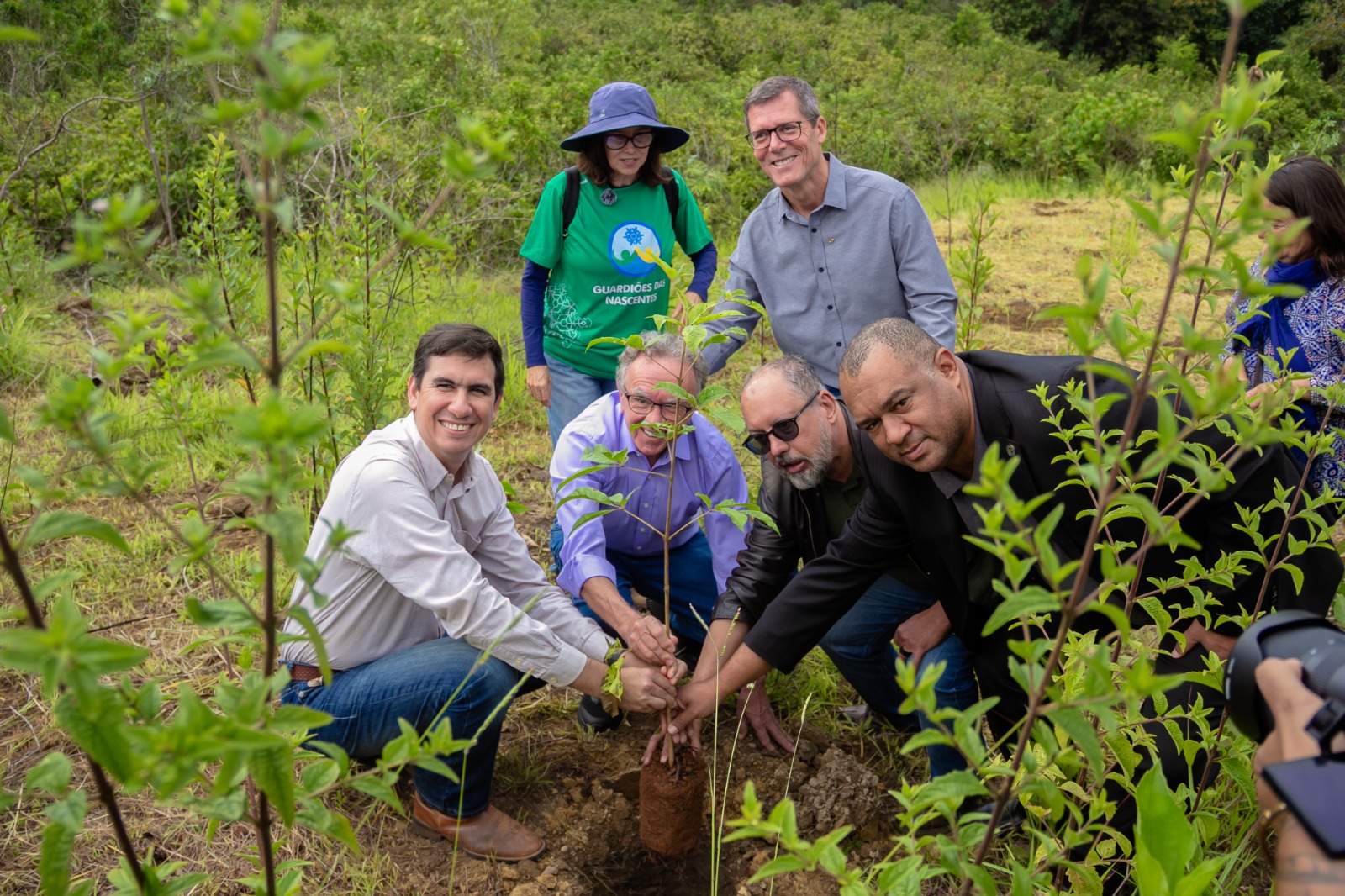 Ação conjunta do GDF e do governo federal visa à recuperação de nascentes