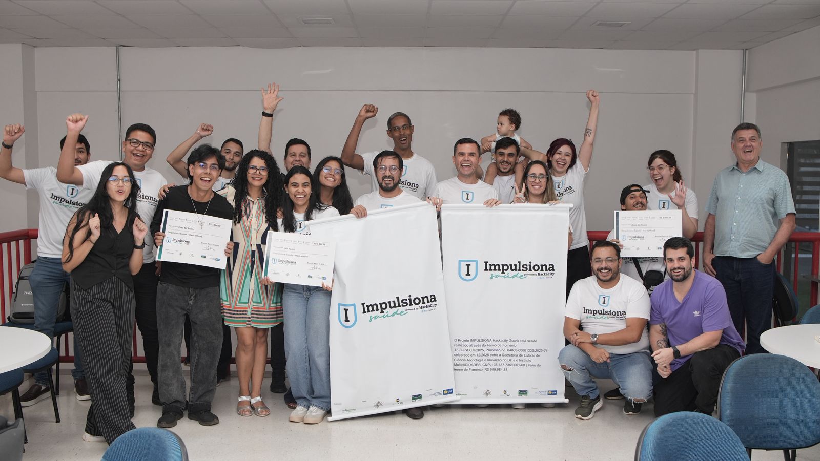 Hackathon reúne participantes e converte ideias em soluções para a saúde no DF