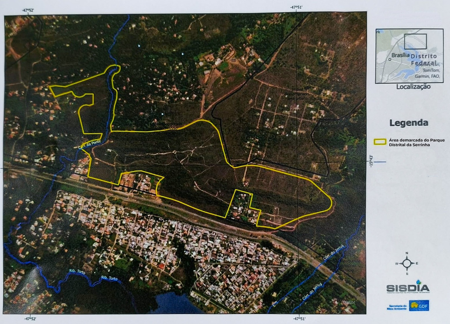 GDF institui Parque Distrital da Serrinha e fortalece a proteção ambiental no Lago Norte