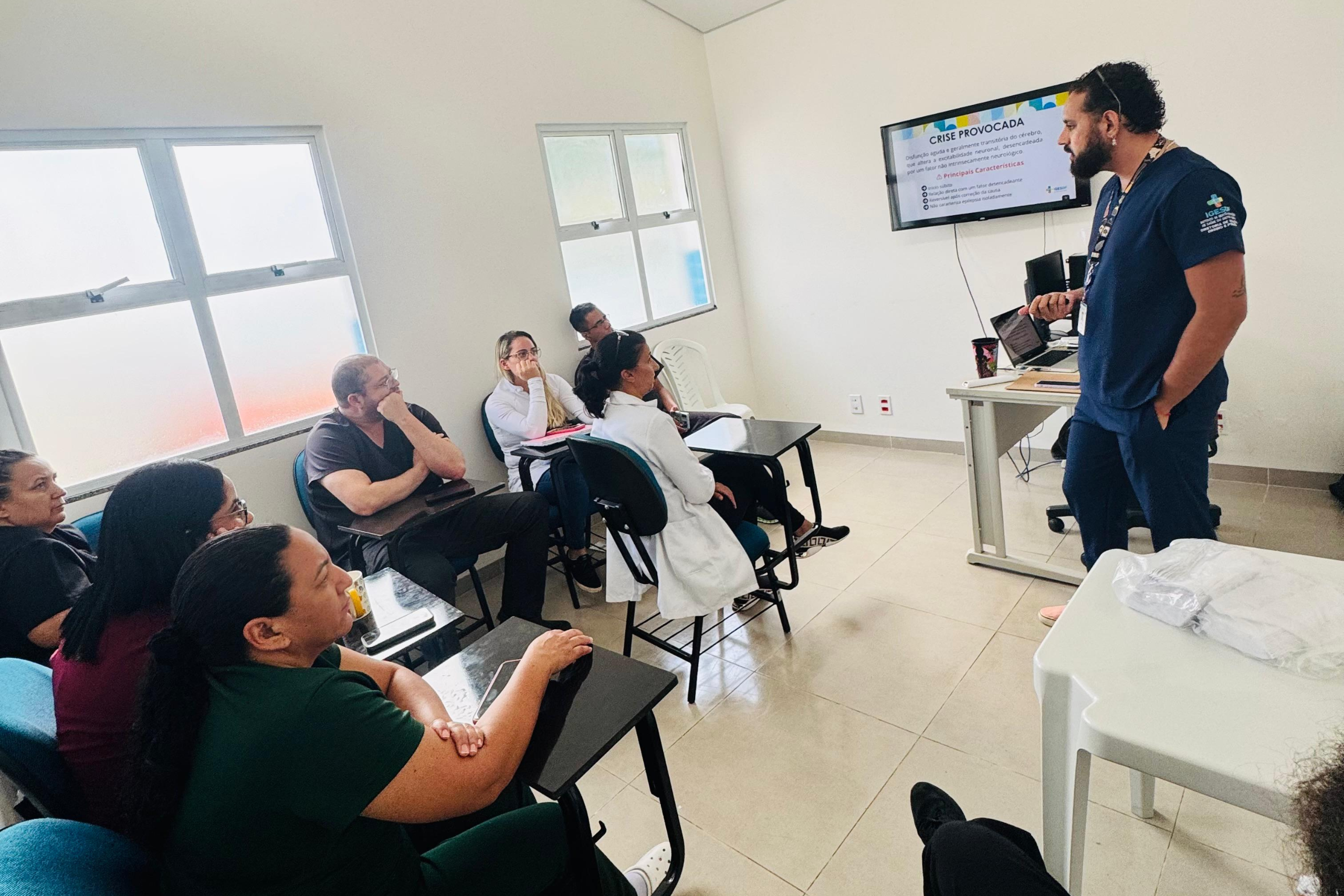 Capacitação reforça atendimento a crises convulsivas na UPA de Brazlândia