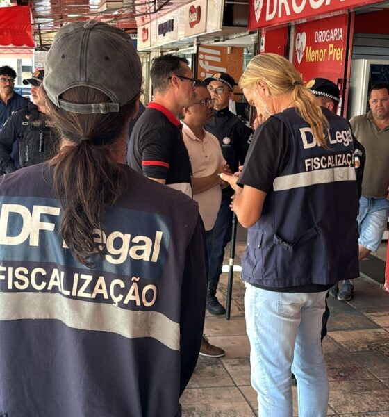 Ação conjunta promove ordenamento e segurança na região central de Ceilândia