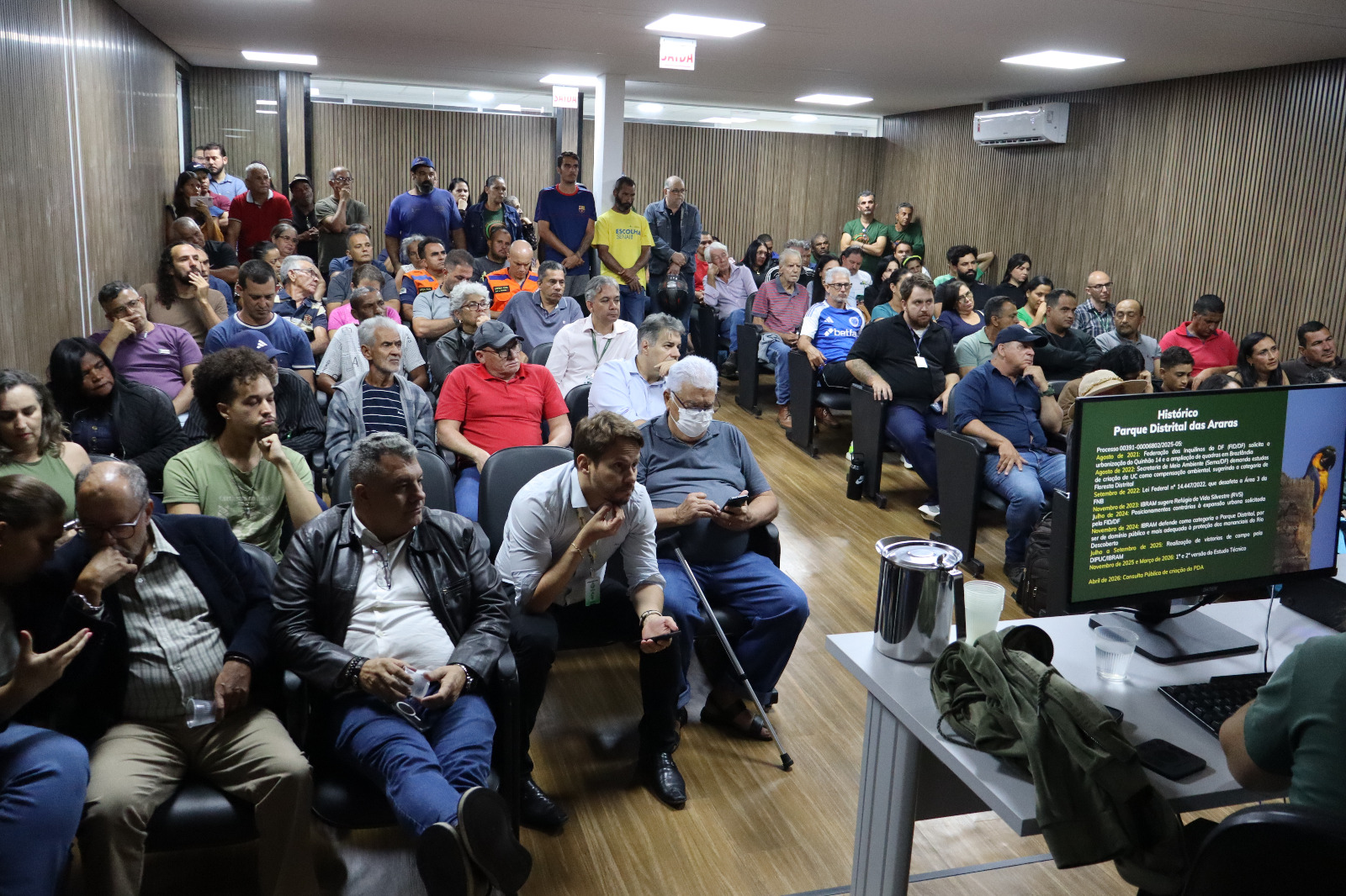 Comunidade de Brazlândia discute proposta para criação de novo parque distrital