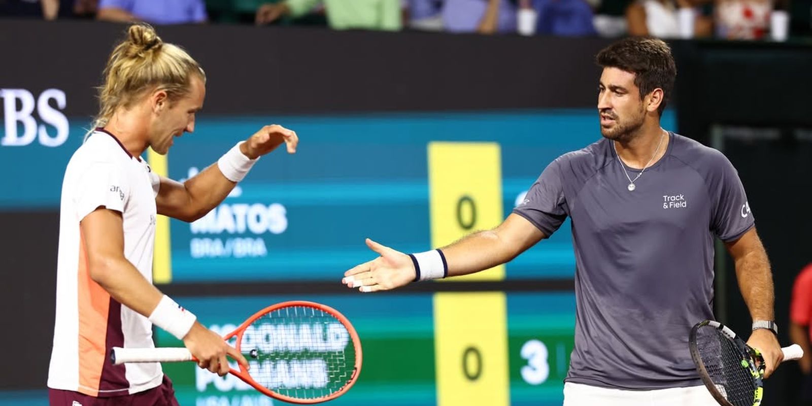 Rafael Matos e Orlando Luz avançam para as quartas de final nas duplas do ATP de Munique