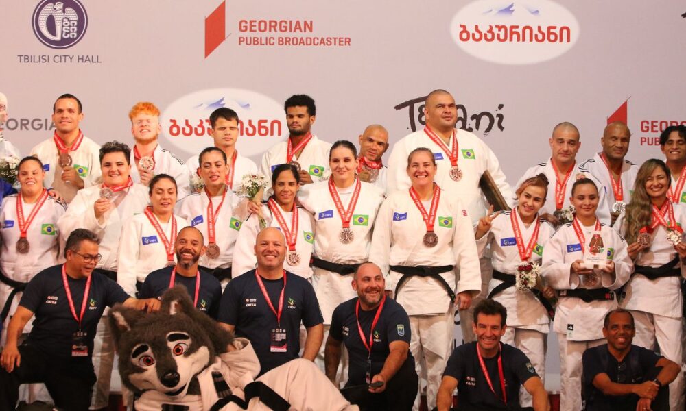 Brasil conquista medalha de bronze nos Mundiais Paralímpicos de Judô e Triatlo
