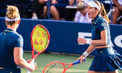 De olho na liderança: dupla de Stefani vence estreia no WTA de Wuhan