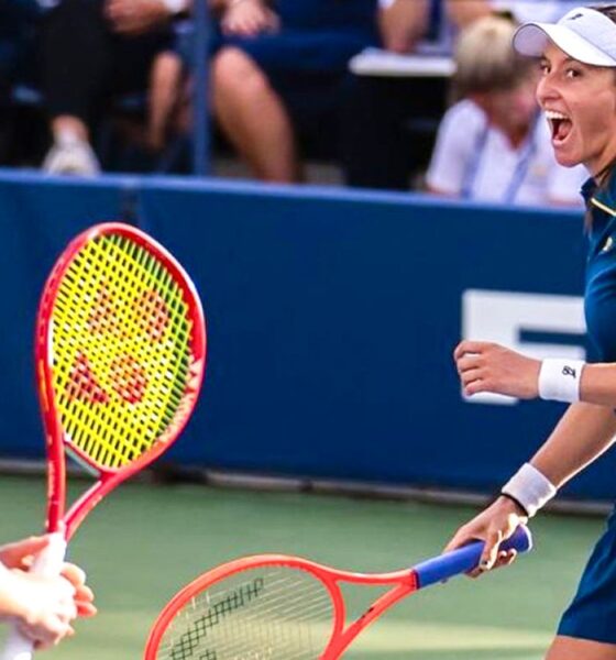 De olho na liderança: dupla de Stefani vence estreia no WTA de Wuhan