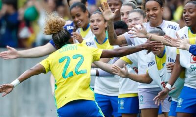 Seleção feminina faz 3 a 1 na Argentina em primeiro jogo no Beira-Rio
