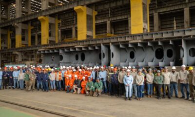 Estaleiro no RS começa a construir navios encomendados pela Transpetro